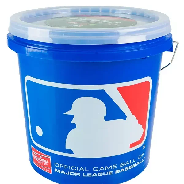 Rawlings Official R12U Genuine Leather Baseball Bucket - 24 Pack - Image 2